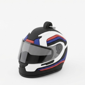 ميدالية تعليقة للحصالة علي شكل خوذه