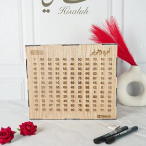 حصالة حجم كبير خشب كسر اضغط واختر المبلغ المناسب لك